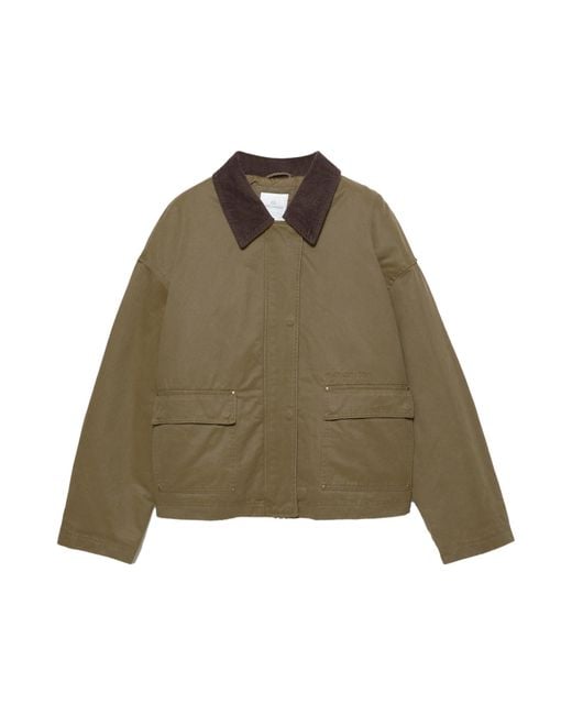 Pull&Bear Green Jacke Pacific