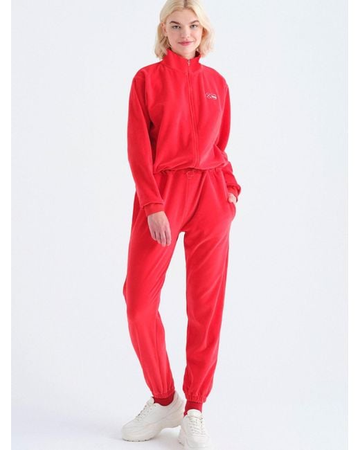 Rockupy Red Trainingsanzug Vinaya