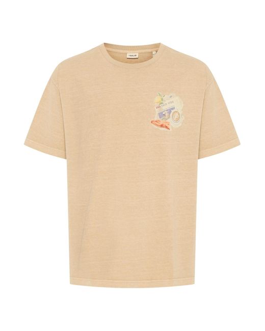 Solid Rundhalsshirt Sdpavan in White für Herren