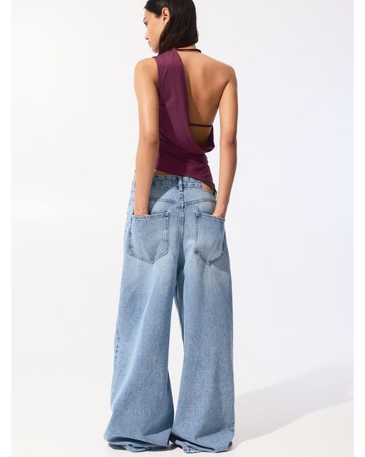 Pull&Bear Purple Top
