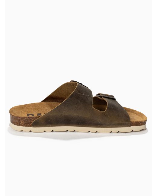 Bayton Brown Pantolette 'Atlas'