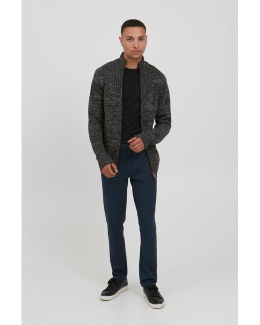 Solid Strickjacke 'pomeroy' in Black für Herren