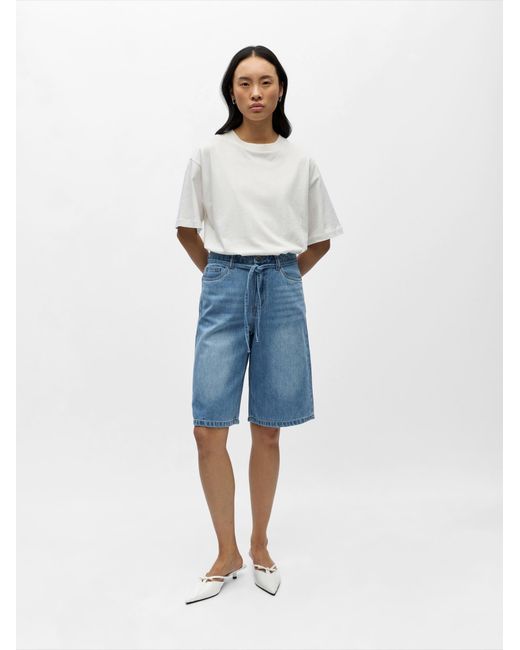 Object Blue Shorts Objrosie