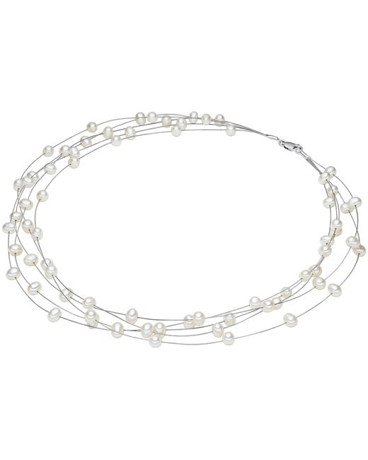 Valero Pearls Metallic Kette