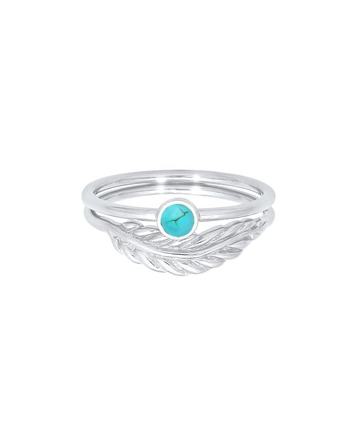 Elli Jewelry Multicolor Ring Feder