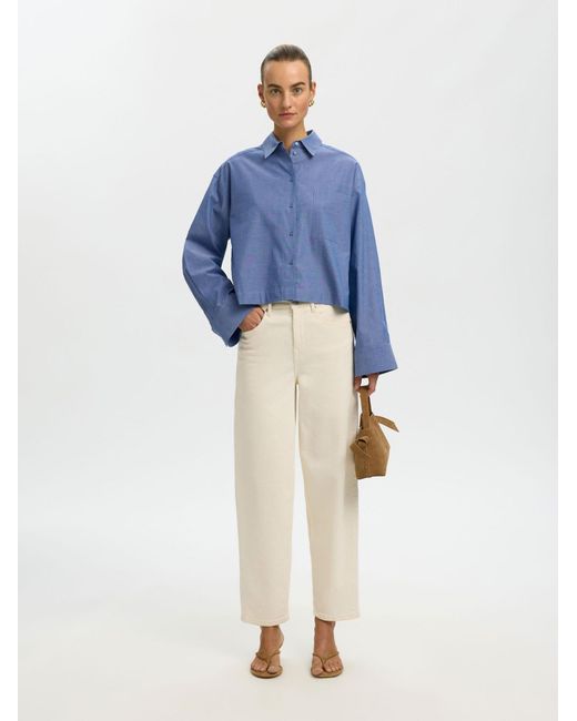 SELECTED Blue Bluse