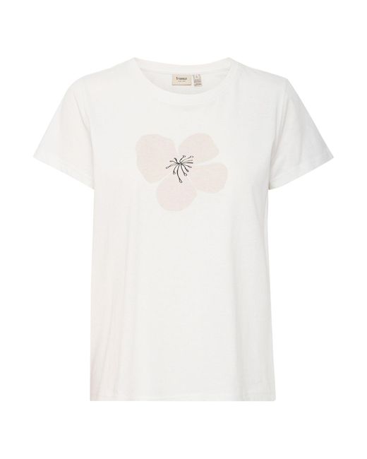 Fransa White T-Shirt 'Frmayra'