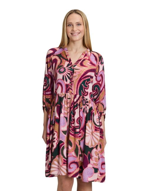 Cartoon Red Kleid