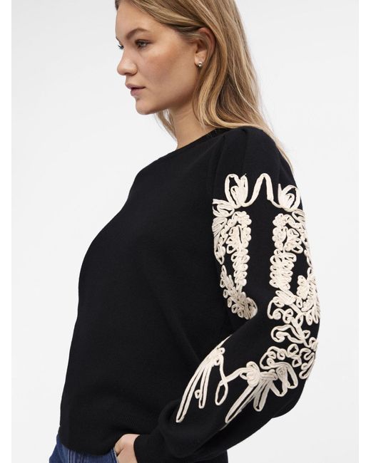 Object Black Pullover Joana