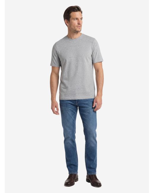 Redmond Shirt Basic in Gray für Herren