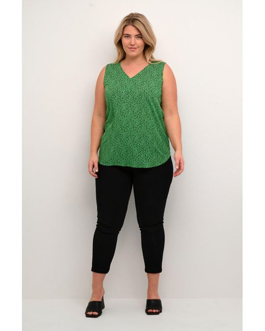 Kaffe Green Bluse Isma