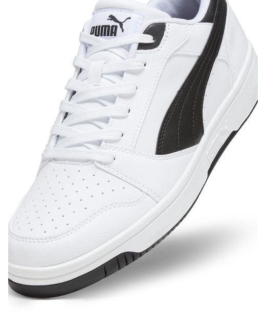 PUMA White Sneaker 'rebound v6'