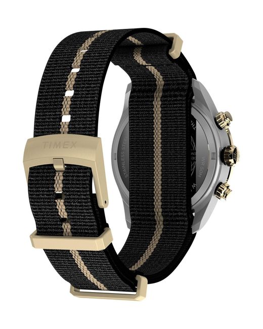 Timex Uhr Waterbury Heritage in Black für Herren