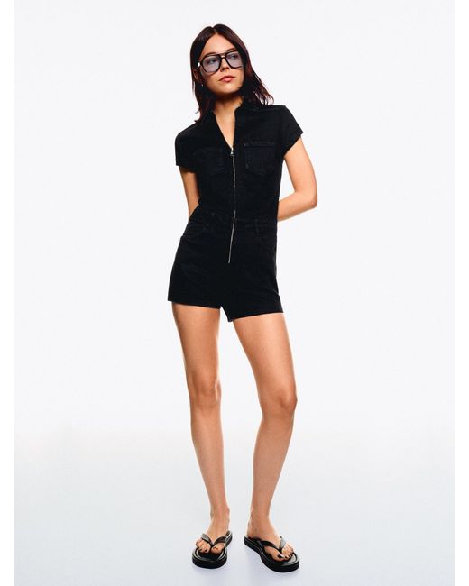 Bershka Black Jumpsuit
