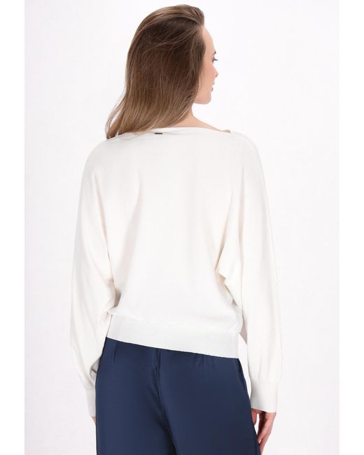 DreiMaster Klassik White Pullover Classic Look