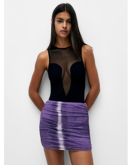 Pull&Bear Purple Rock