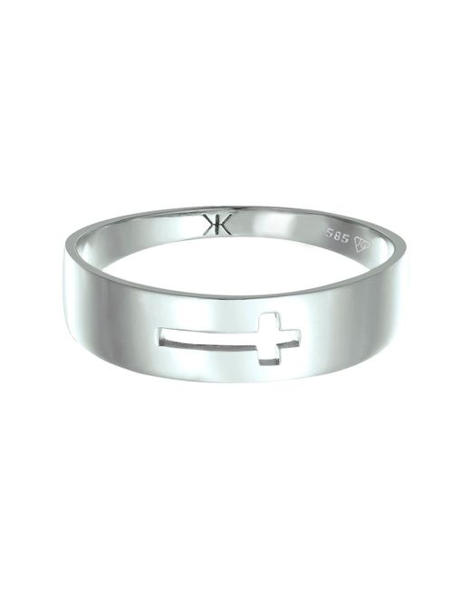 Kuzzoi Ring in White für Herren
