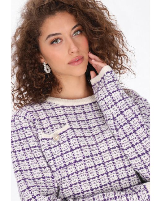 faina White Pullover