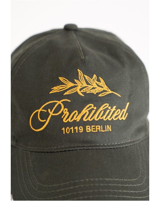 Prohibited Green Cap