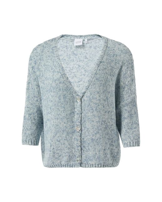 comma casual identity Blue Strickjacke