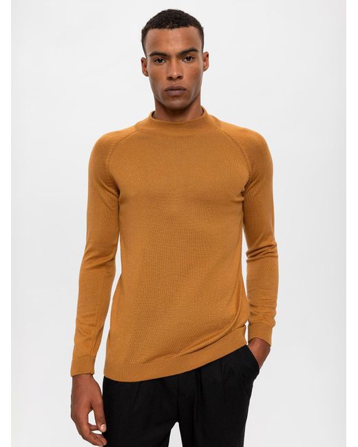 Antioch Turtleneck Pullover in Brown für Herren