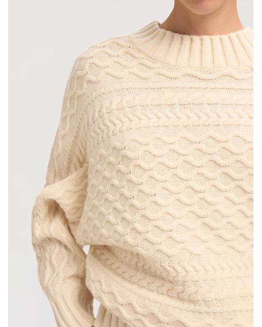 SELECTED Natural Pullover Slfnelly