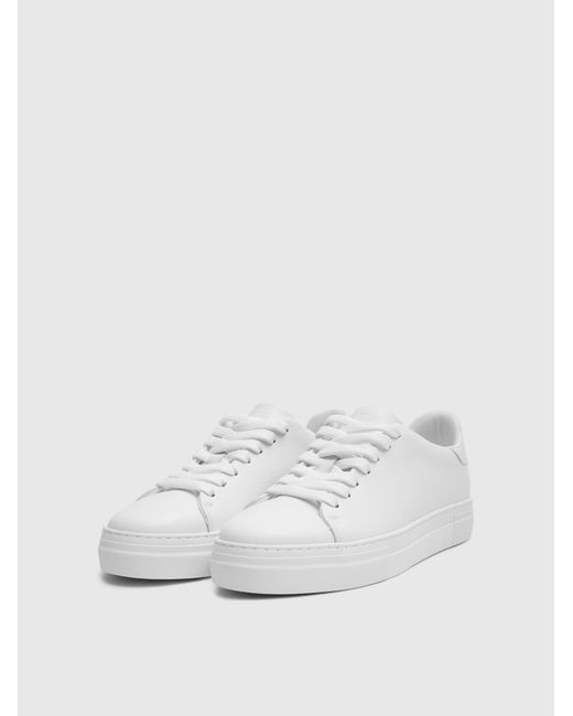 SELECTED Sneaker Slhdavid in White für Herren