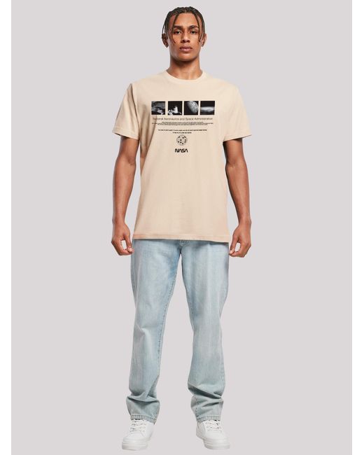 F4NT4STIC T-Shirt Nasa Retro Photo Ad The Future Is Now in Multicolor für Herren