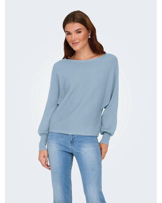 ONLY Blue Pullover Onladaline