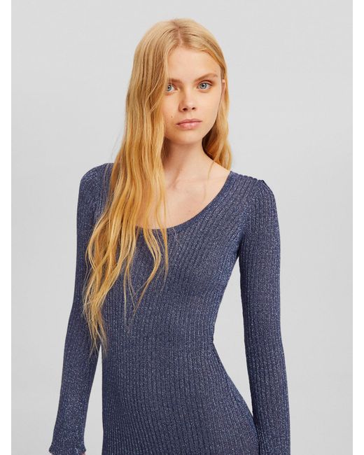 Bershka Blue Kleid