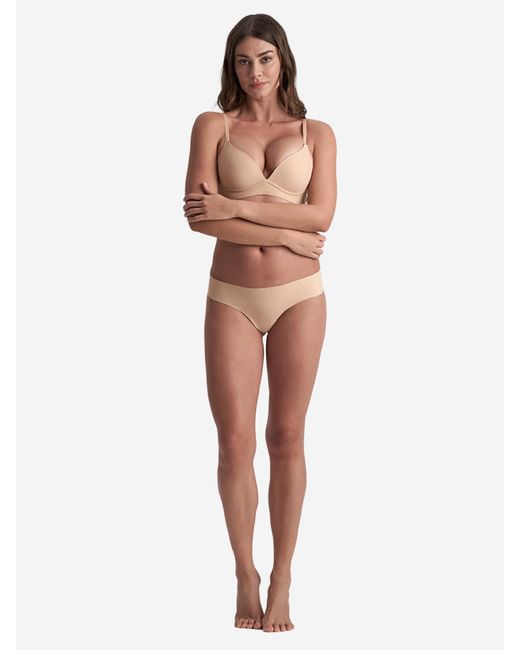 Bye Bra White String Invisible Thong
