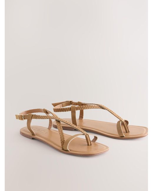 Next Metallic Sandale