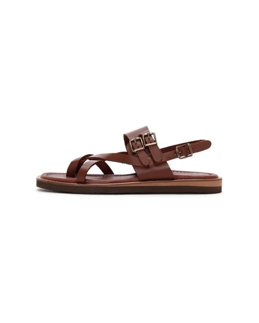 Derimod Brown Sandale