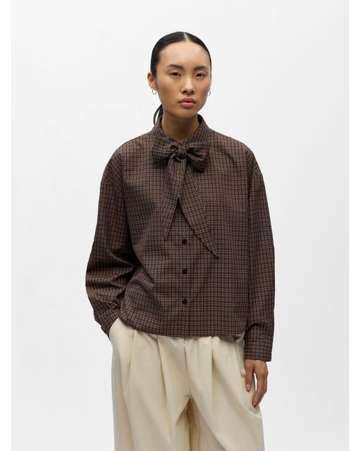 Object Brown Bluse Objperry