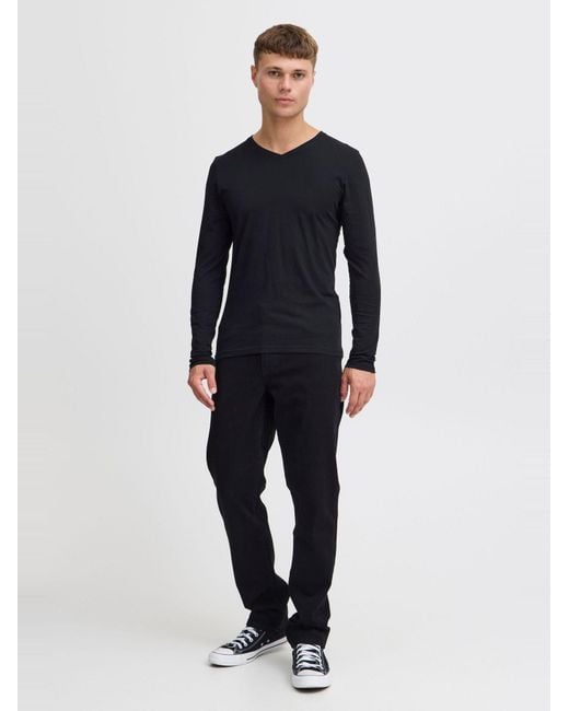Solid Shirt Basil in Black für Herren