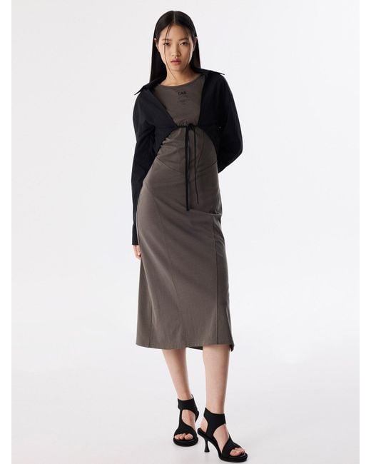 Twist Gray Kleid