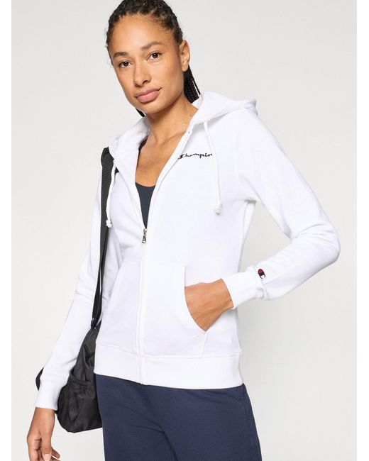 Champion White Sweatjacke