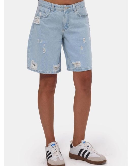 its basic Blue Its Basic Jeans Baggy Mini Denim Short