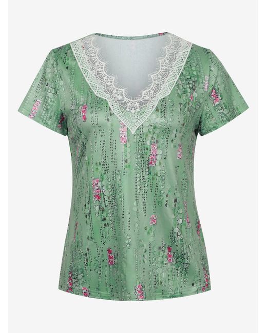 LAPA PLUS Green Top Shirt