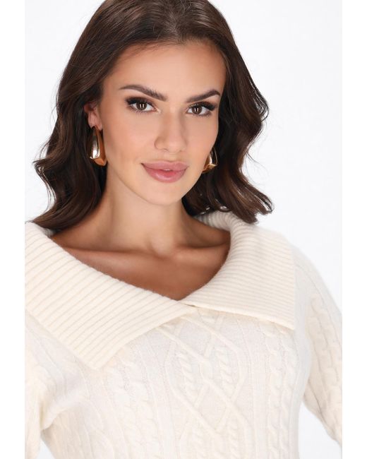 faina White Pullover