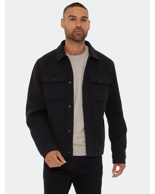 Threadbare Jacke Crunch in Blue für Herren