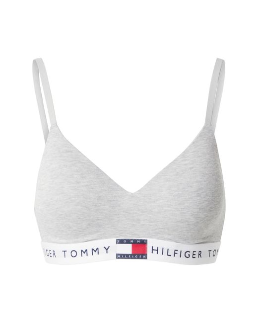 Tommy Hilfiger White Bh Heritage