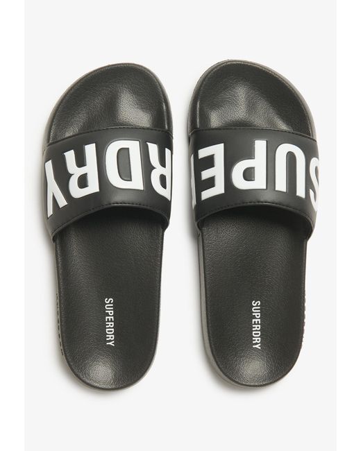 Superdry & Co Black Badeschuh