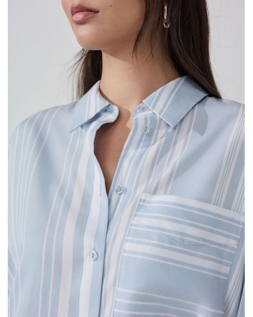 Next Blue Bluse