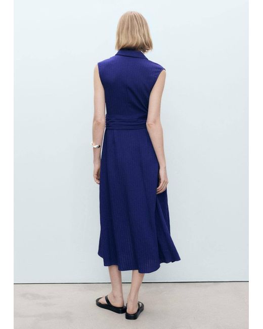 Mango Blue Kleid 'Sero'