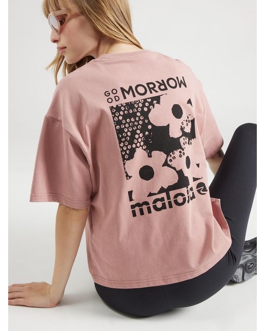Maloja Pink Sportshirt 'waldhorn'