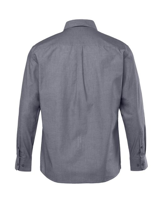 Men Plus Hemd in Blue für Herren