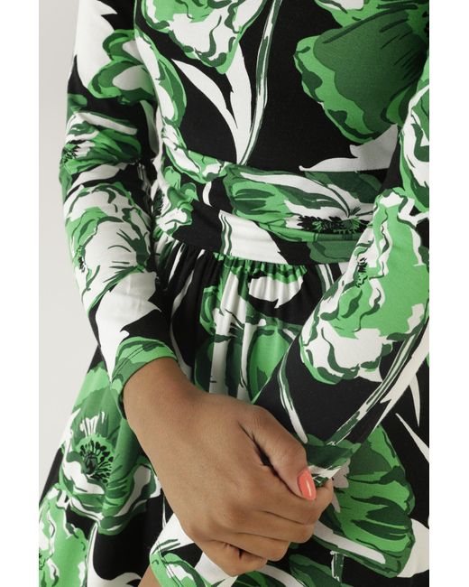 Aniston SELECTED Green Kleid