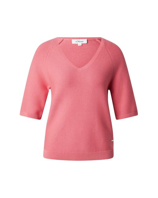 S.oliver Pink Pullover