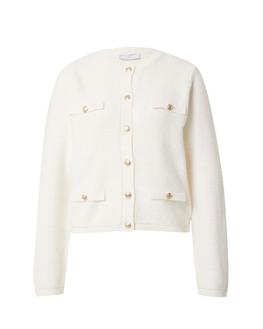 Lindex White Strickjacke 'Juni'